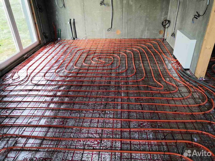 Монтаж систем: отопления, воды, канализации