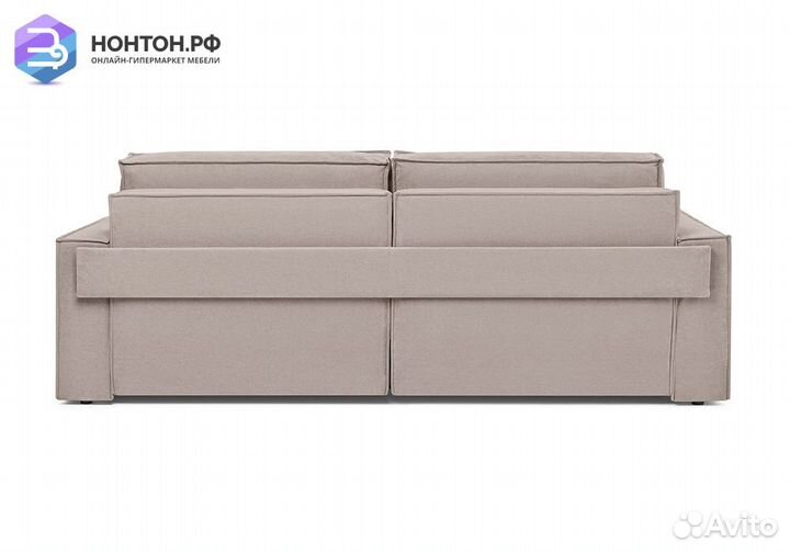 Диван еврокнижка двухместный Тревис бежевый