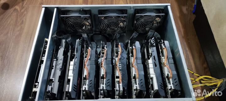 Rig Майнинг ферма rx 580 8gb