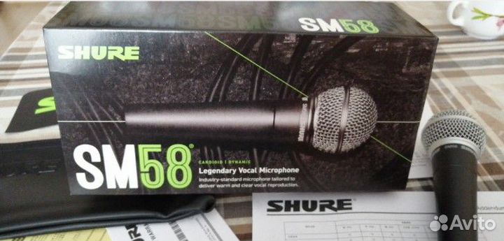 Динамический микрофон shure SM58-LC