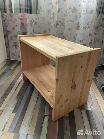 Полка тумба прикроватная IKEA Rast