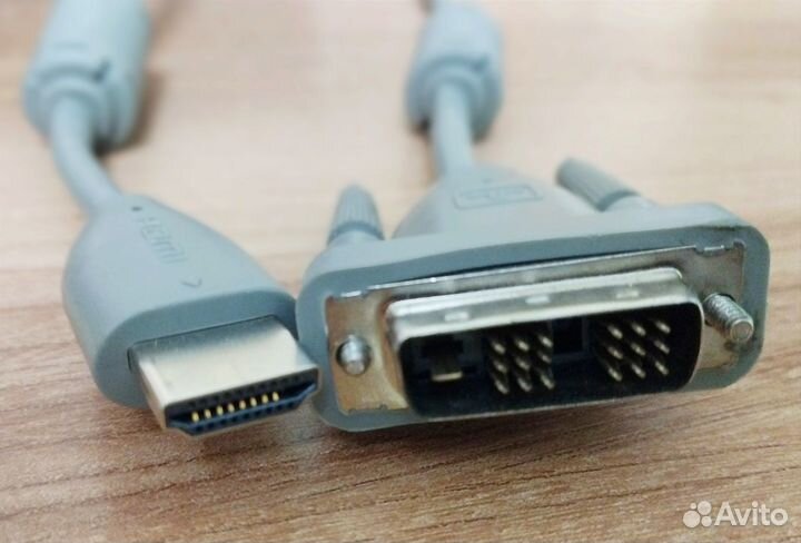 Кабель переходники для монитора VGA DVI hdmi