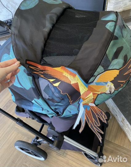 Коляска cybex priam birds of paradise