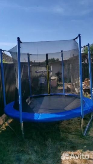 Батут с сеткой в Ижевске Для детей. Защитная сетка