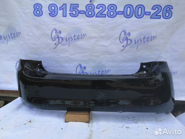 Бампер задний Toyota Yaris