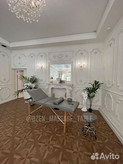 Массажный стол с валиком