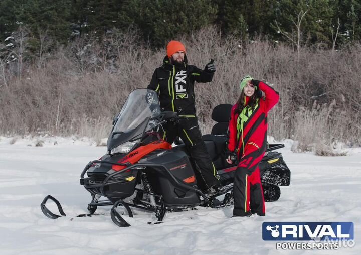 444.7272.1.K rival Бампер передний с боковой защит