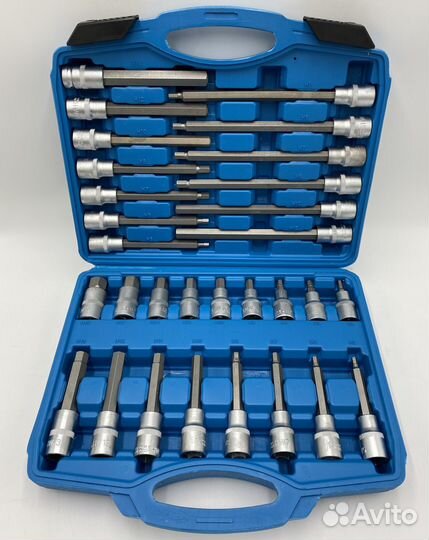 Набор бит kingqueen 1/2 HEX 30 пр