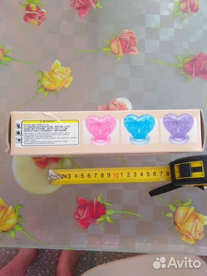 3D пазл для детей Crystal Puzzle, головоломка