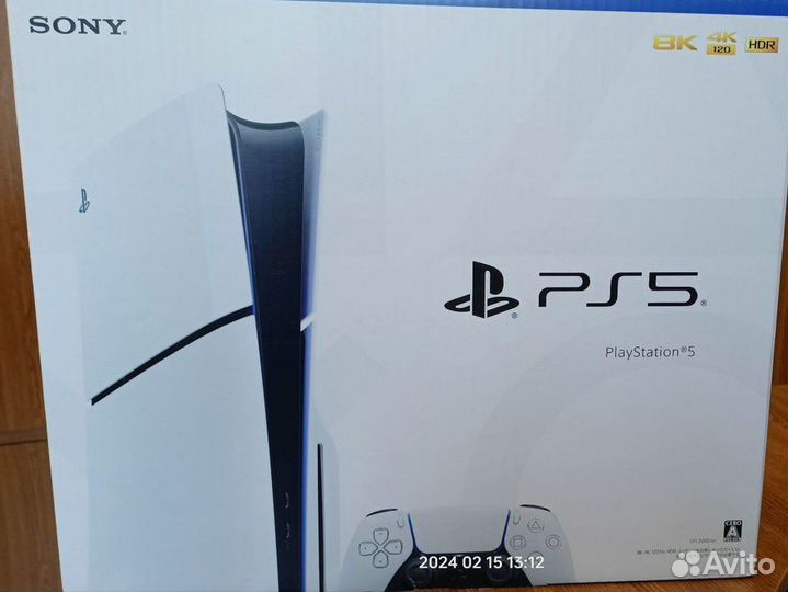 Sony Playstation PS5 Slim disc, 1 тб, CFI-2000A