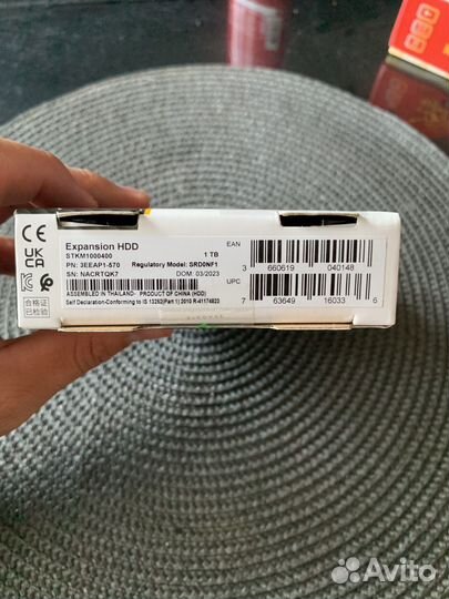 Внешний жесткий диск 1 тб