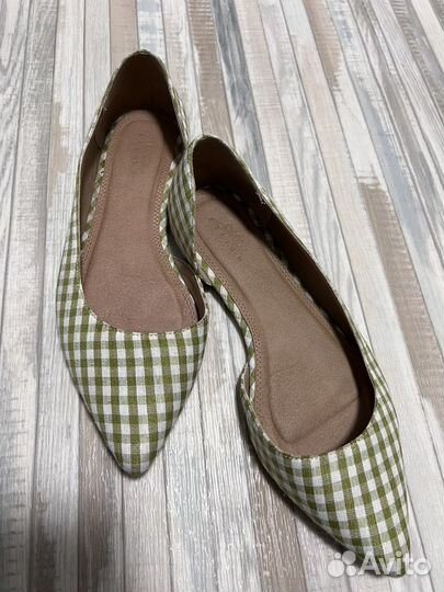 Балетки туфли лоферы мокасины эспадрильи ASOS