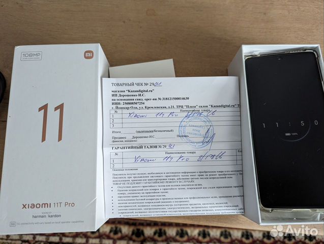 Xiaomi 11T Pro, 8/128 ГБ объявление продам