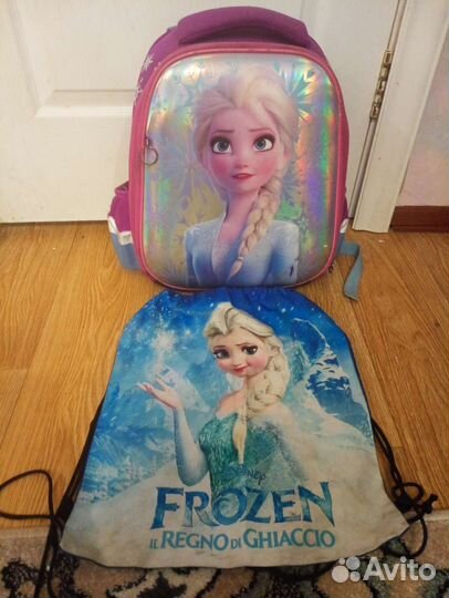 Ортопедический рюкзак холодное сердце