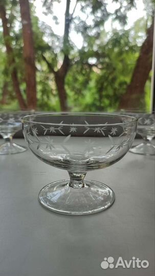 Хрустальные креманки СССР