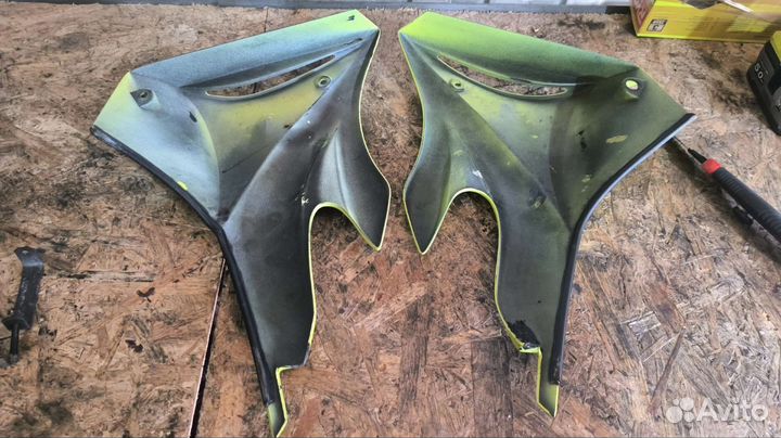 Honda cb600 07-13 накладки на радиатор