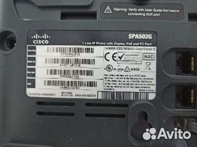VoIP-телефон Cisco spa502g