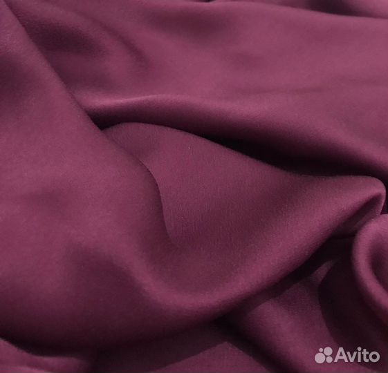 Ткань натуральный шелк крепдешин армани