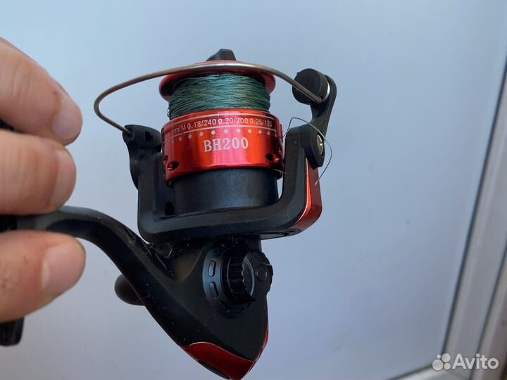 Катушка для спининга с плетенкой
