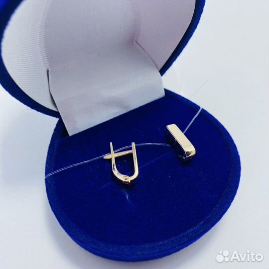 Золотые серьги