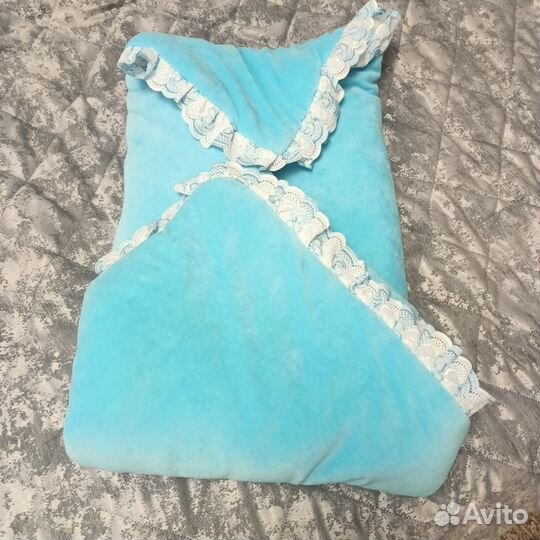 Конверт на выписку для мальчика зима