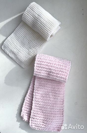 Мягкий шарф(ручная вязка)