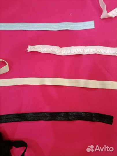 Остатки декоративной резинки