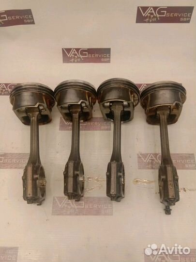 Поршень шатун VAG 2.0tfsi 200 л.с.AXX BPY BWA BPJ