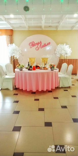 Аренда - чехлы на стулья, скатерти, банты, юбки