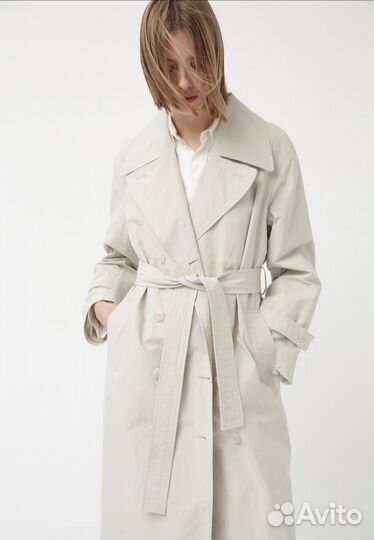 Плащ тренч lime