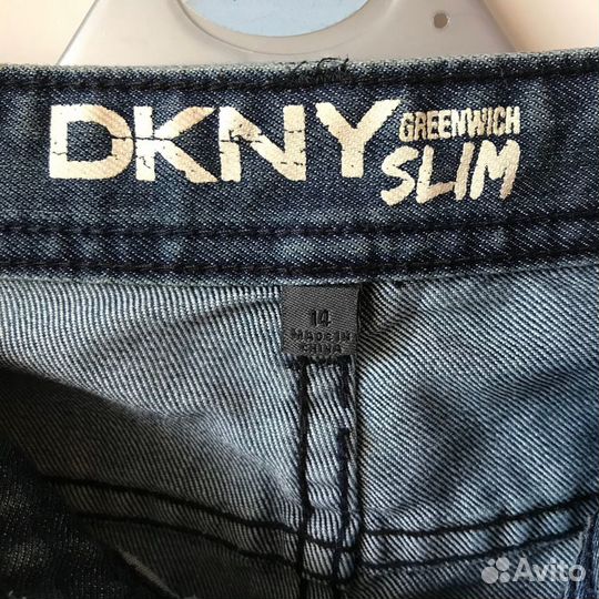 Джинсы dkny р-р 14 (на рост 156 см)