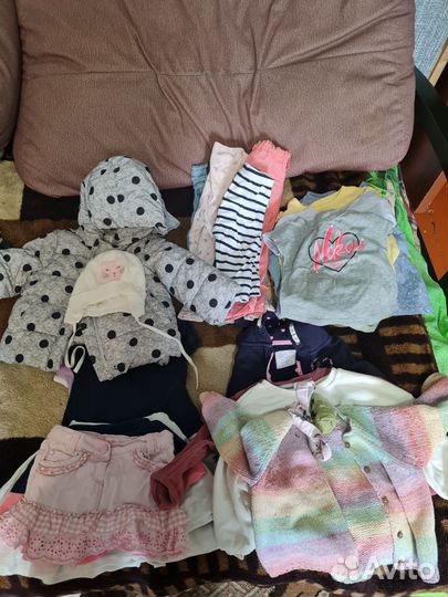 Вещи пакетом для девочки на год -два
