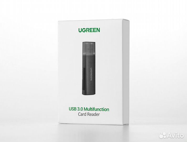 Картридер microSD/SD - USB3.0/Type-C Ugreen
