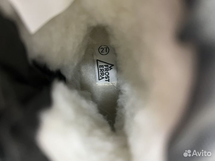 Сапоги зимние детские 27 для мальчика