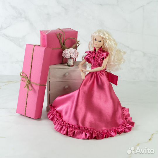 Одежда для куклы Барби / Платье (рост 29-30 см)