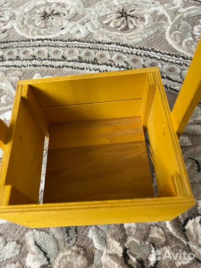 Деревянная корзинка