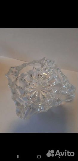 Пепельницы хрусталь