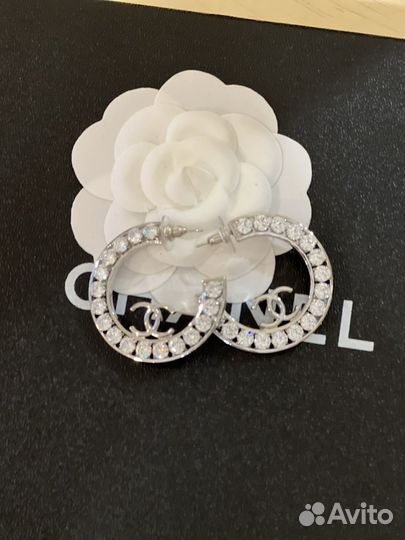 Серьги Chanel, бижутерия