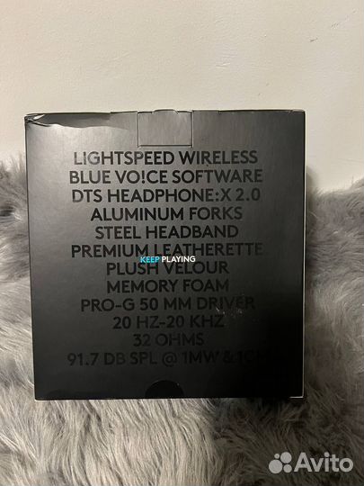 Игровые наушники Logitech G Pro X wireless