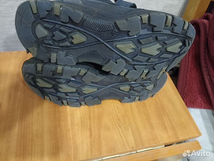 Сапоги зимние детские на липучке