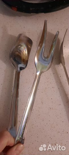 Вилка щипцами