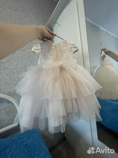 Платье для девочки 86
