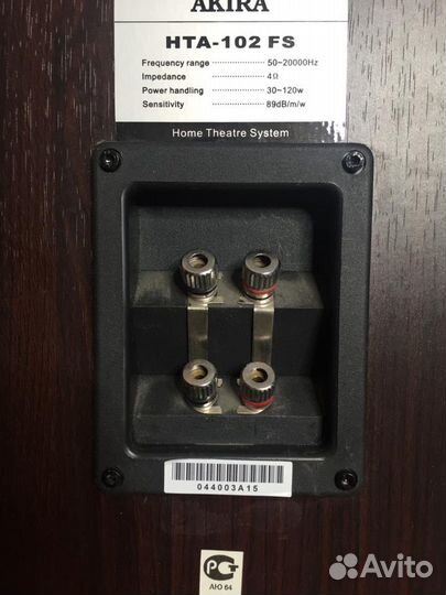 Колонки, Акустика Akira (Япония)