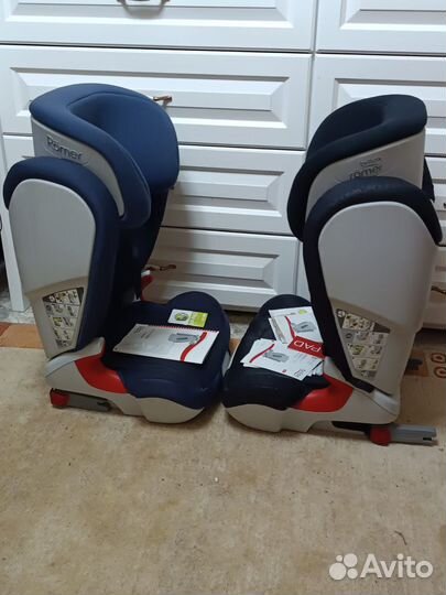 2 Автокресла britax romer kidfix xp