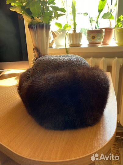 Норковая шапка женская, зимняя