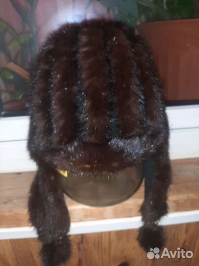 Шапка норковая женсая