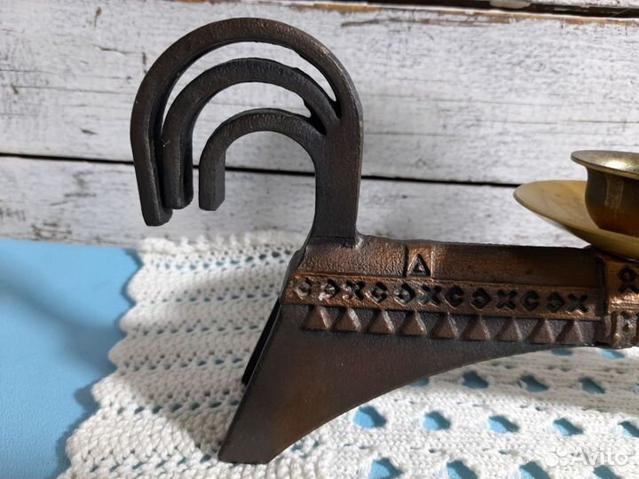 Подсвечник Конь/Сарапульск/Удмуртия/1970 г