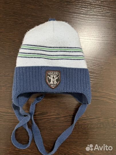 Шапка для мальчика демисезонная