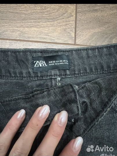 Юбка джинсовая zara