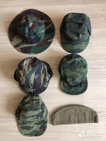 Кепки, пилотки, шарфы армейские